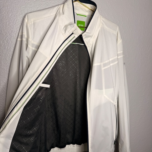 NWT White Hugo Boss nylon jacket size X-Large - Picture 9 of 12